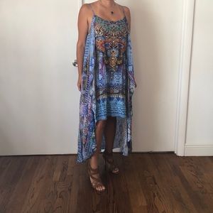 100% silk resort dress. Australian designer -Inoa